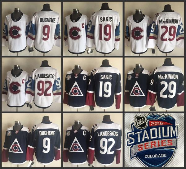 

Youth men 2016 colorado avalanche tadium erie jer ey 92 gabriel lande kog 29 nathan mackinnon 19 joe akic 9 matt duchene jer ey
