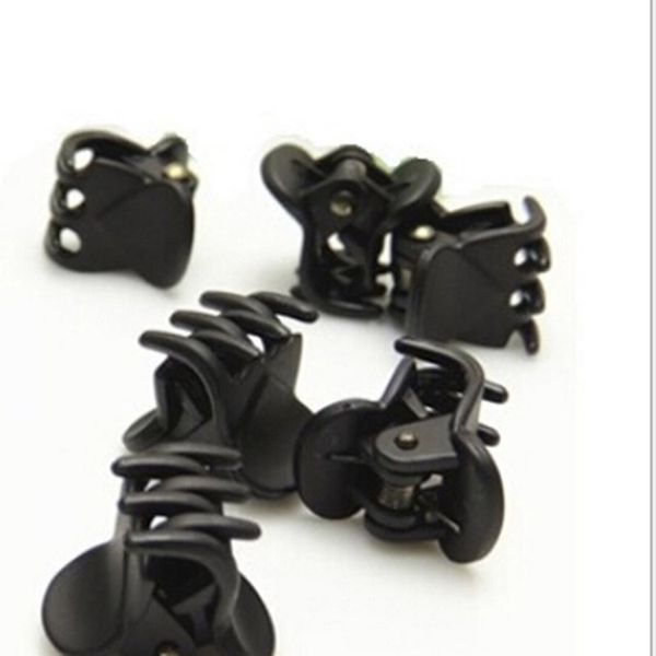 

wholesale-fashion plastic ladies six hairpin hair clip clamp black 12 piece