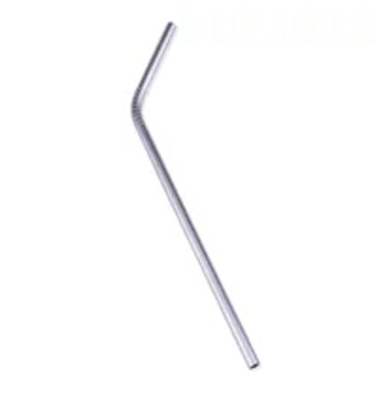 

brand new excurved durable stainless steel drinking straw straws metal for bar family kitchen