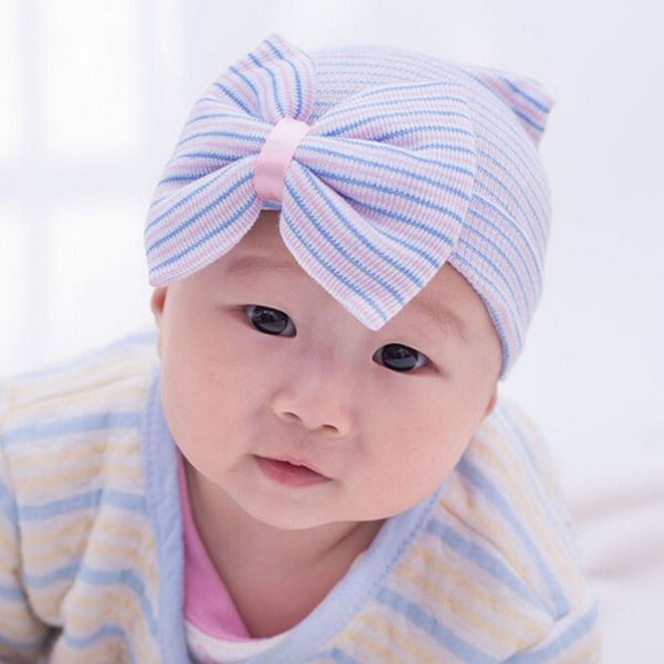 Neugeborenen-Krankenhaus-Kopfbedeckung, Mütze mit Schleife, Hut, Duschgeschenk, CN Warehouse, Geburtstagsparty-Hut, DOM106233