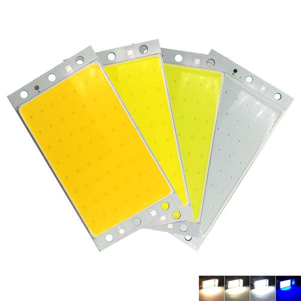 

15w cob led trip light lamp bulb 12v white blue red epi tar led chip on board for diy work car light 94x50mm 1500lm