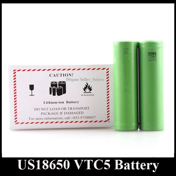 

США доставка US18650 VTC4 VTC5 литиевая батарея 18650 клонов VTC6 2600мАч 3.7 V быстрой зарядки длительный сухой батареи