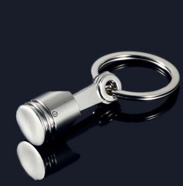 

automotive parts model alloy key chain fashion silver color accessories