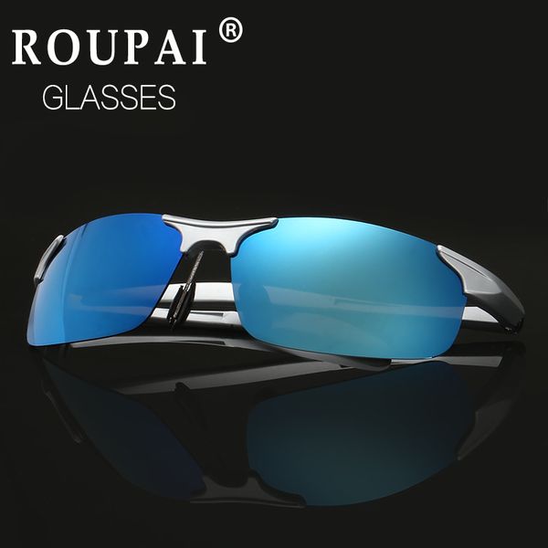 

wholesale-new 2016 polarized lens sunglasses men's sport mirror sun glasses driving outdoor glasses goggle eyewear ing, White;black