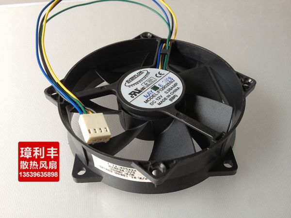 

EVERFLOW F129025SU 9025 12 В 0.38 Четырехпроводной охлаждающий вентилятор Вентилятор процессора
