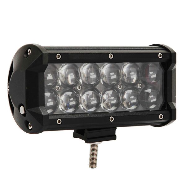 

2pcs 7 inch osram led bar 60w led offroad light bar spot flood offroad lamp atv 4x4 suv truck boat driving 12v 24v