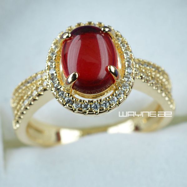 

размер 7-10 ювелирные изделия для новобрачных группа 18k золото заполненные женские юбилейные кольца r286, Silver