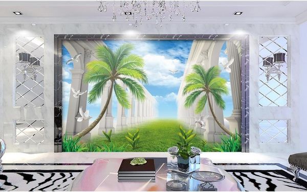 

custom 3d p wallpaper european creative modern fashion coco customized wallpaper for walls