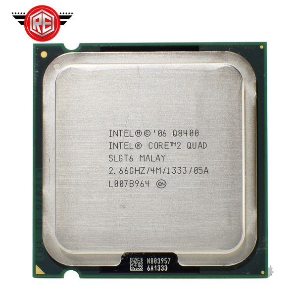 Processador INTEL CORE 2 QUAD Q8400 2,66 GHz 4 MB Cache FSB 1333 Desktop LGA775 CPU