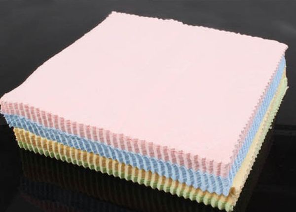

2016 new 100pcs/lot microfiber phone screen camera lens glasses square cleaner cleaning cloth 13cm*13cm ing