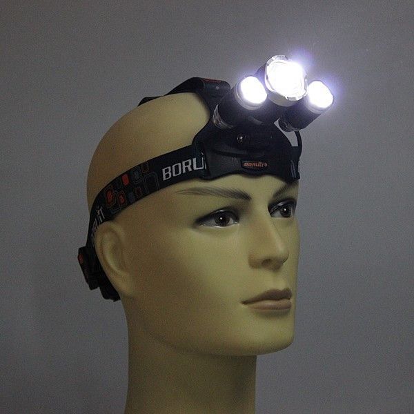 Zoomable X-M-L T6 Flashlight 15000 Lumens 4-Modes Mini USB Torch Light FR