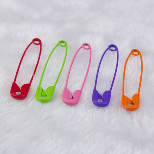 colored safety pins