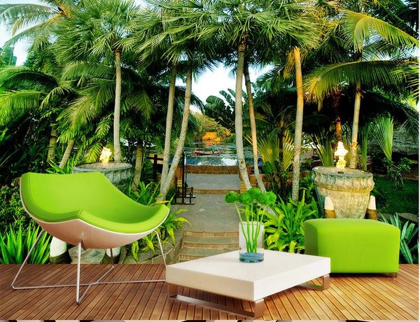 

modern wallpaper for living room coconut maldives landscape custom p wallpaper 3d