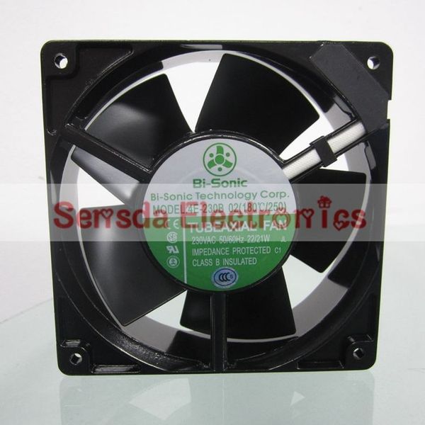

bi-sonic 4e-230b 12038 12cm 230v 22/21w metal frame industrial thermostable fan