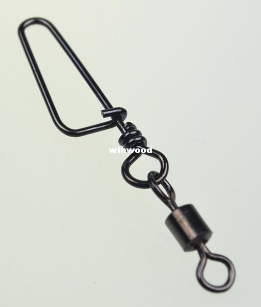 

Wholesale - 200pcs/lot MS+HX 7# ROLLING SWIVEL WITH COASTLOCK SNAP B-106-7