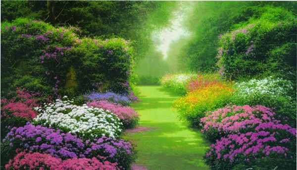 

5d алмаз вышивка рукоделие diy алмаз живопись вышивки крестом наборы пейзаж цветочный сад полный круглый алмаз мозаика декор комнаты yx1431