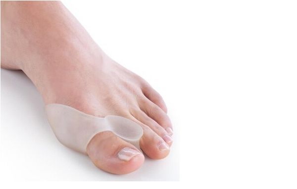 O ENVIO GRATUITO de 2 Par = 4 pcs Gel Joanete Separador Do Dedo Do Pé, Facilita a Dor Pé pé Hálux Valgo Guarda Almofada, Toe espalhador de Ferramenta de Cuidados Com Os pés