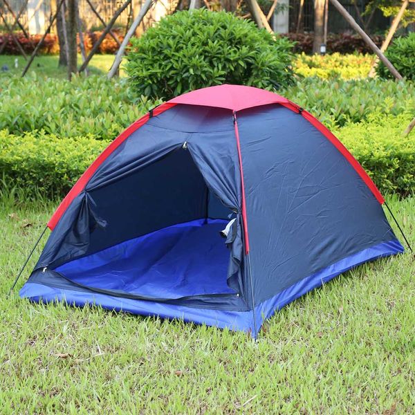 

wholesale- outdoor camping tent kit with carry bag hiking camping trekking traveling backpacking three-season tent tourist 2-person tent