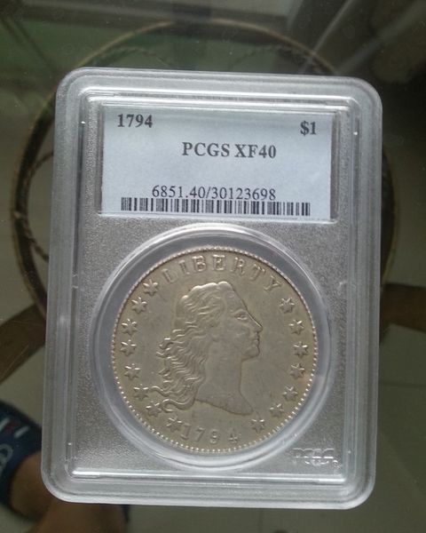 2019 Hot Selling Flowing Hair One Dollar 1794 Xfgs Coins