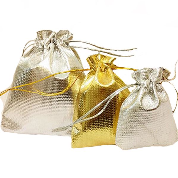 

золотой серебряный цвет органзы сумка свадебный подарок сумка мешок ювелирных изделий пакет 5x7cm / 7x9cm / 9x12cm / высокое качество y079, Pink;blue