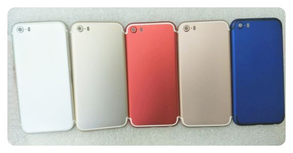 

Продается! Корпус полностью красного цвета для iphone 5 5S SE, как корпус 7 8 Задняя крышка батарейного отсека Алюминиевый металлический корпус Стеклянная крышка в стиле i8 i7