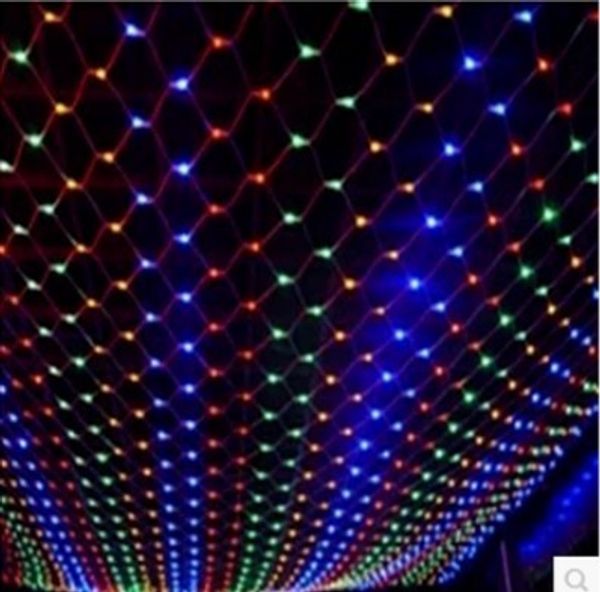 

3m*3m 400led net lights led christmas lights net light curtain lights flash lamps festival christmas lights