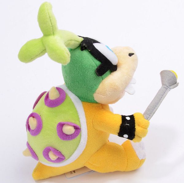 

wholesale-super mario bros iggy hop koopa bowser koopalings 8" soft plush doll toy