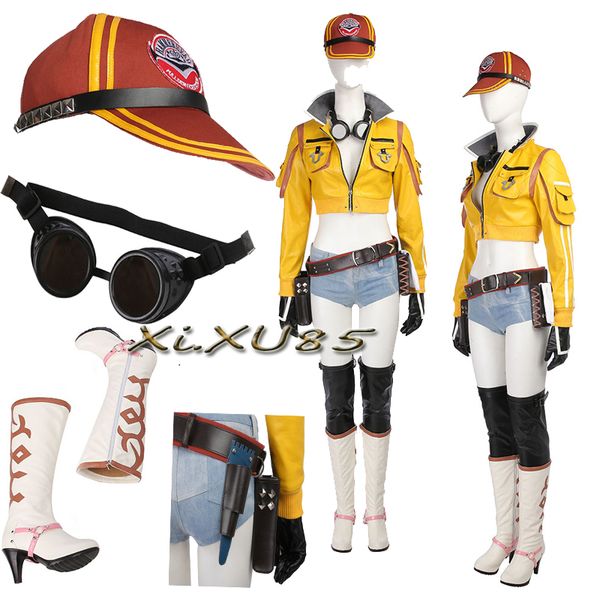 Hot Sexy FF15 Kingsglaive Final Fantasy XV Cindy Aurum Cosplay Costume Unisex Clothes Halloween Custom Made Outfit Canada 2019 From Manmeilinxiao2016,