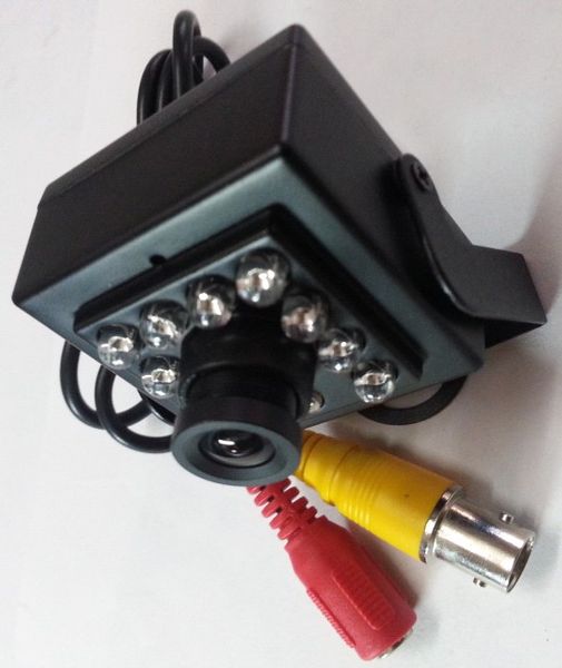 

камера ночного видения 700tvl миниая, 1/3 " ccd сони, сид ик 10pcs,объектив доски 3.6 mm