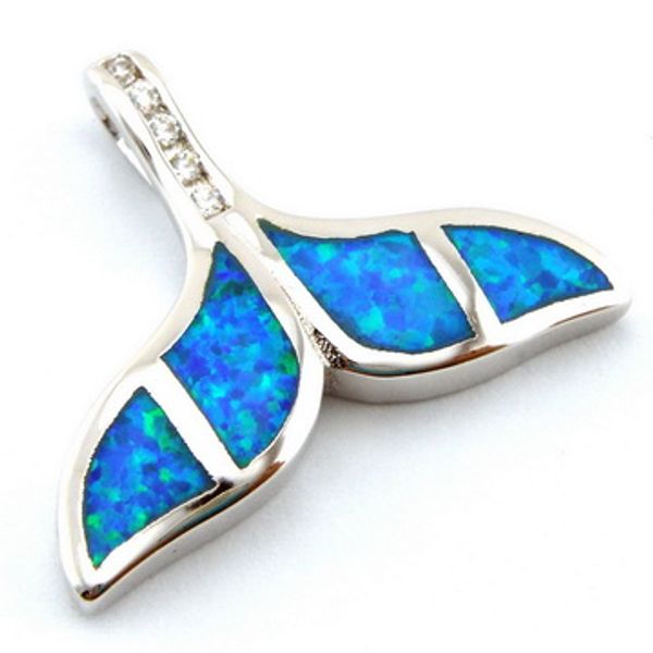 

opal jewelry with cz stone;fashion opal pendant mexican fire opal the latest designs, Silver