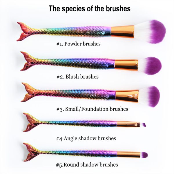 

professional makeup brushes sets maquiagem cosmetics make up powder foundation concealer brush y40p25d30 latest mermaid brushes