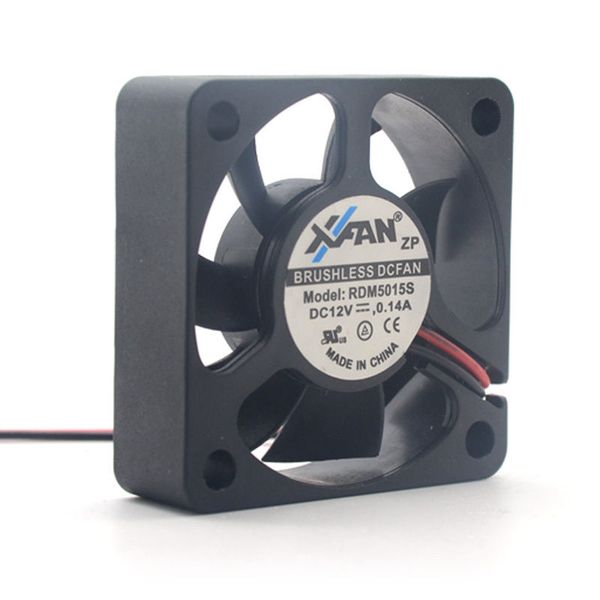 

xinruilian xfan rdm5015s dc12v 0.14a 50mm cooling fan 2pin 50x50x15mm