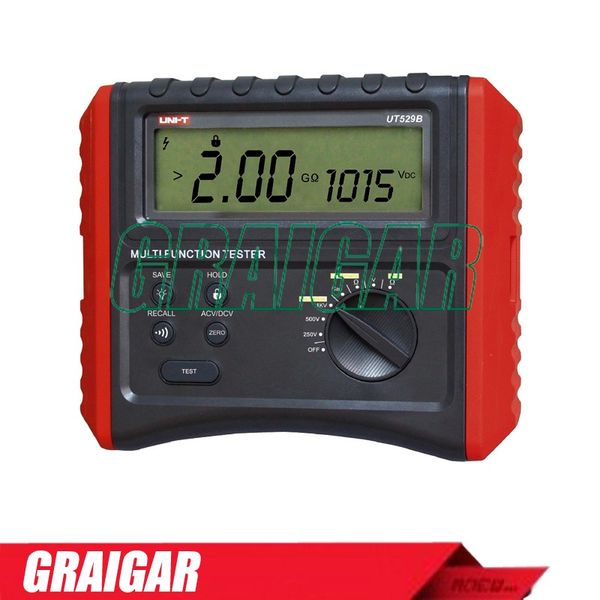 

Multifunction in ulation re i tance te ter uni t ut529b digital earth te ter 125v 250v 500v voltage frequency te ter 400hz frenquency