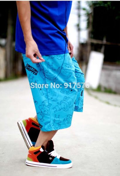 

wholesale-basketball shorts men boardshorts casual running dance hip hop sport sweatpants plus size, White;black