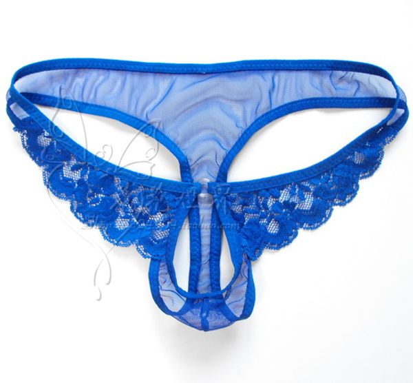 Großhandels-Hohe Qualität Sexy Herrenunterwäsche heiße Spitze Mesh Herren Tangas G-Strings Penishülle Männer Sexy Penis Beutel Männliche Unterwäsche