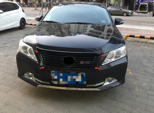 

black racing grille for toyota camry 2012-2015 grill 1pc