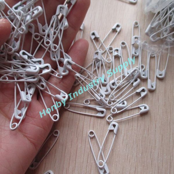 

pack of 2000 pcs mini 000# 19 pure white metal safety pin good for hang tags, Silver