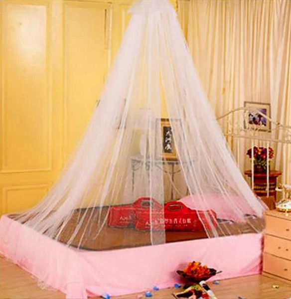 

wholesale-1pcs worldwide elegant round lace insect bed canopy netting curtain dome mosquito net