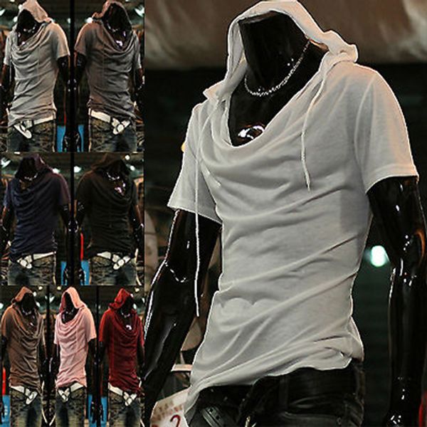 

Новая Семья Одежда Лето Tshrits Мужская Одежда С Коротким Рукавом С Капюшоном Футбол