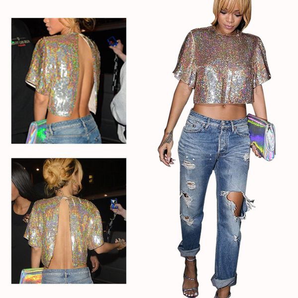 blusa con espalda descubierta