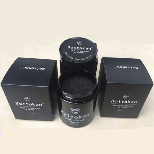 

45g bamboo charcoal nature activated teeth whitening powder coffee tea stains of smoking removal oral hygiene care bottokan tooth whitening