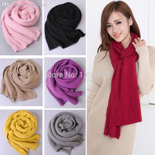 

wholesale-2015 rushed hijab euro fashion new style classic scarfs scarf winter shawl pure color scarves xcj, Blue;gray