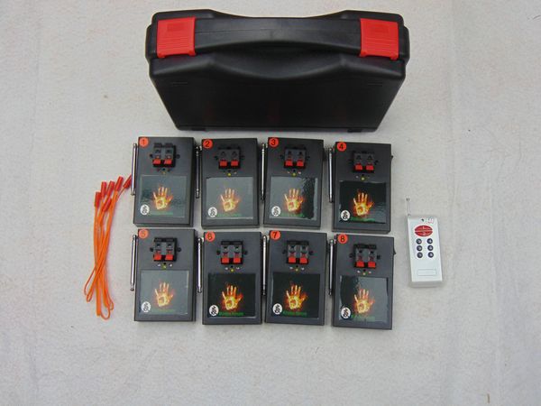 

2018 New arriving Free shipping 8 Cues Firing system Receiver Transmitter waterproof controller Electronic Wire system