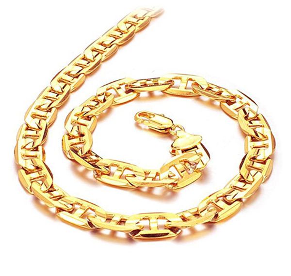 

fast fine jewelry wholesale - 18k gold necklace chain factory direct length:51cm weight 40g, Silver