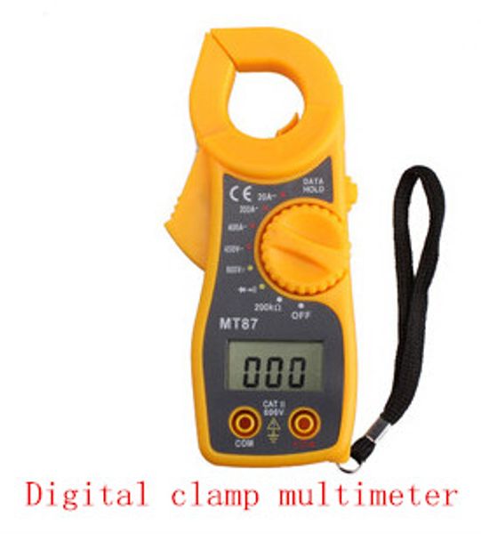 Tragbares Mini-Digital-Widerstands-/MT87-Clip-Multimeter im Taschenformat zur Messung der Spannung und des Stroms