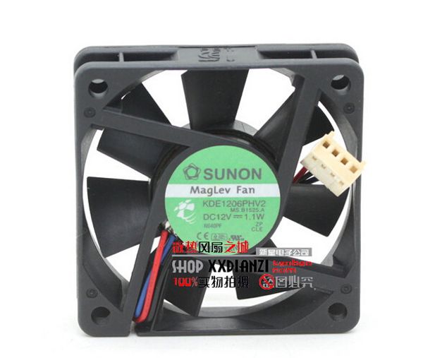 Original Sunon KDE1206PHV2 12V 0,9W 6015 6cm leiser Lüfter Maglev