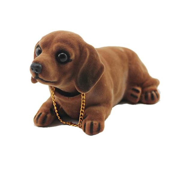 Bobble Head Dog Cashboard Dollombod Bambola Auto Automobile Auto Ornamenti per giocattoli che annuivano per cani arredi per interni Decorazione Regalo 200T