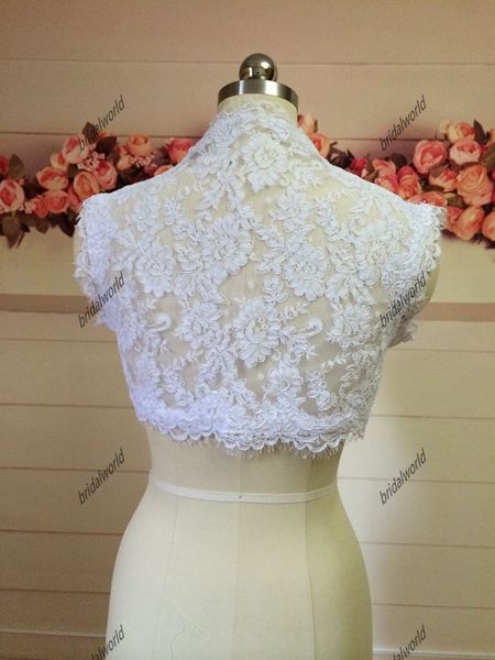 

wedding lace bridal boleros sleeveless 2015 spring boleros bride jackets wedding dresses boleros jackets wedding cape ladies jacke2621631, White