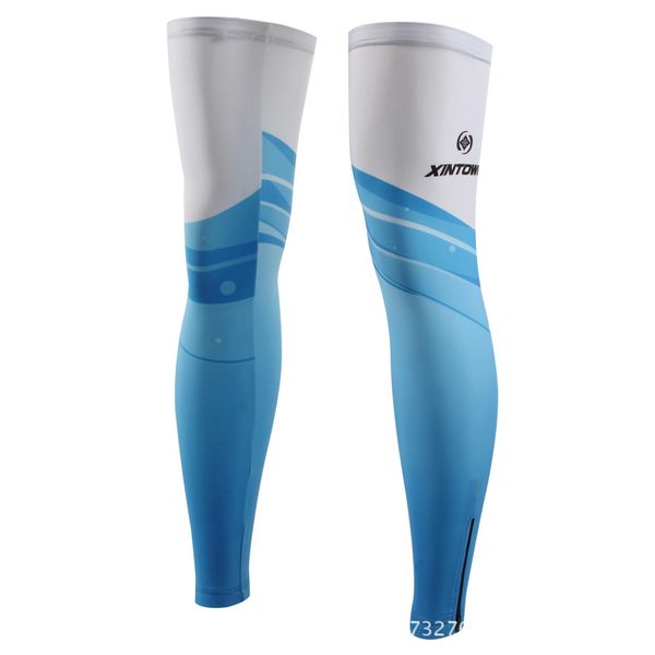

2015 blue xintown women men bike bicycle cycling running sleeve sun uv protection guard knee s-xxxl cc4220, Black