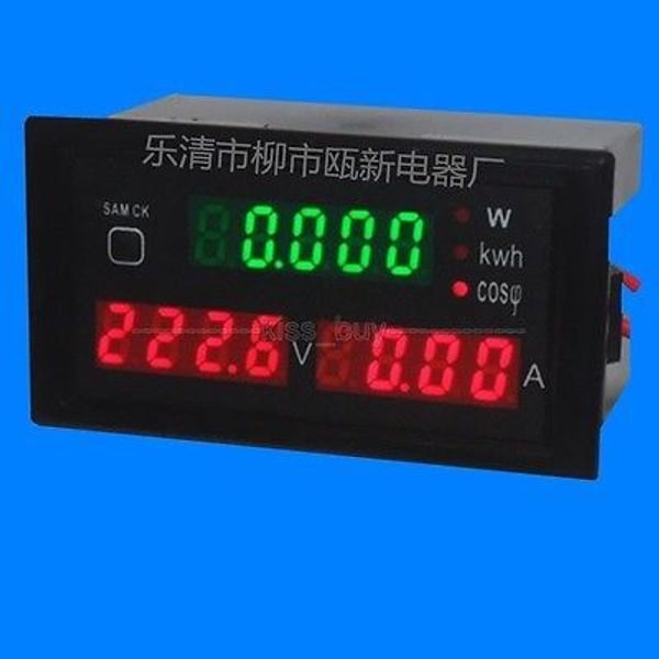 

wholesale-ac 100a kwh energy power electricity meter ammeter voltmeter ac voltage current